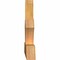Ekena Millwork Richland Rough Sawn Timber Gable Bracket, Western Red Cedar, 96"W x 28"H x 4"D x 6"F, 7/12 Pitch GBW096X28X0406RIC00RWR - alternate 3